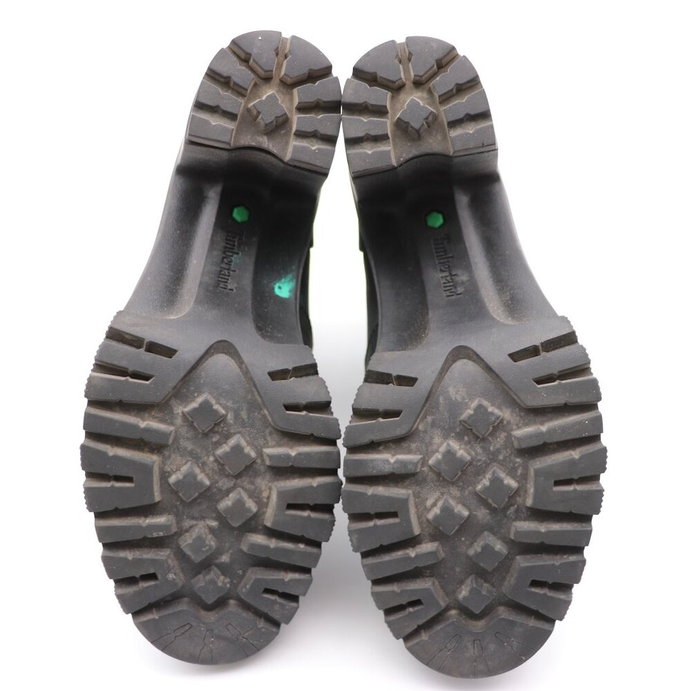 Timberland Lana Point 6 Inch Lace Up Black Nubuck Women's Size 8 Heeled Boots - Picture 8 of 11